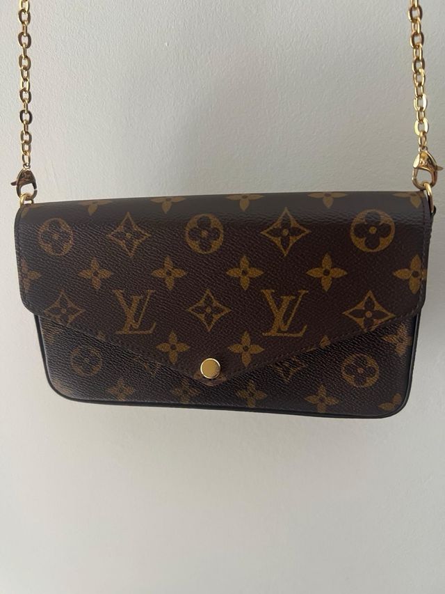 Bolso Louis Vuitton Monogram Marrón Dorado