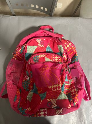 Mochila escolar multicolor