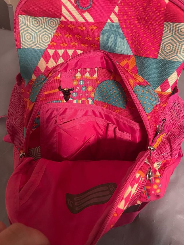 Mochila escolar multicolor