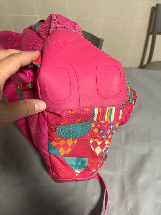 Mochila escolar multicolor