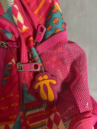 Mochila escolar multicolor