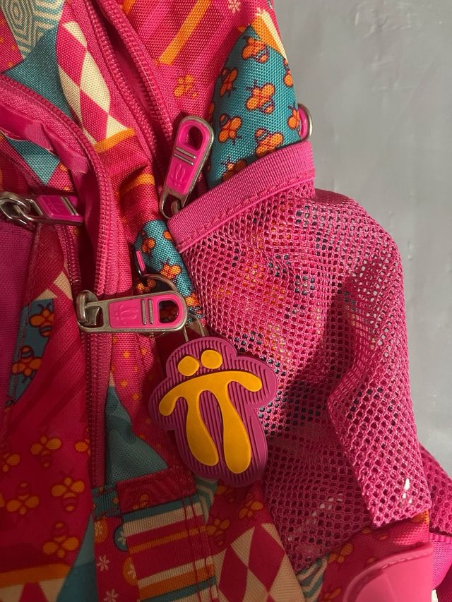 Mochila escolar multicolor