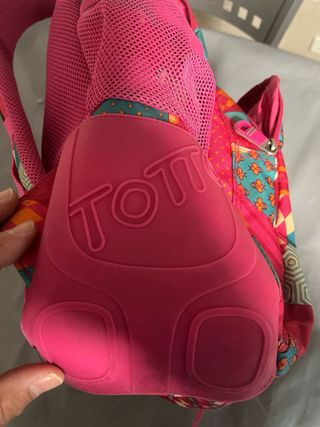 Mochila escolar multicolor