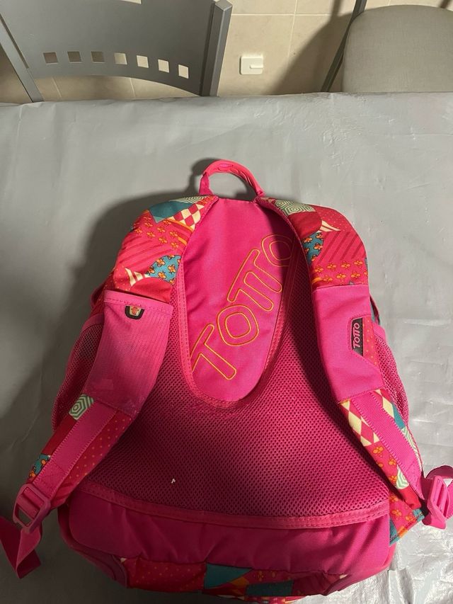 Mochila escolar multicolor