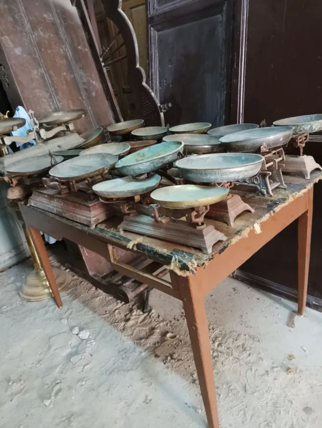 Lote de Balanzas antiguas de precisión