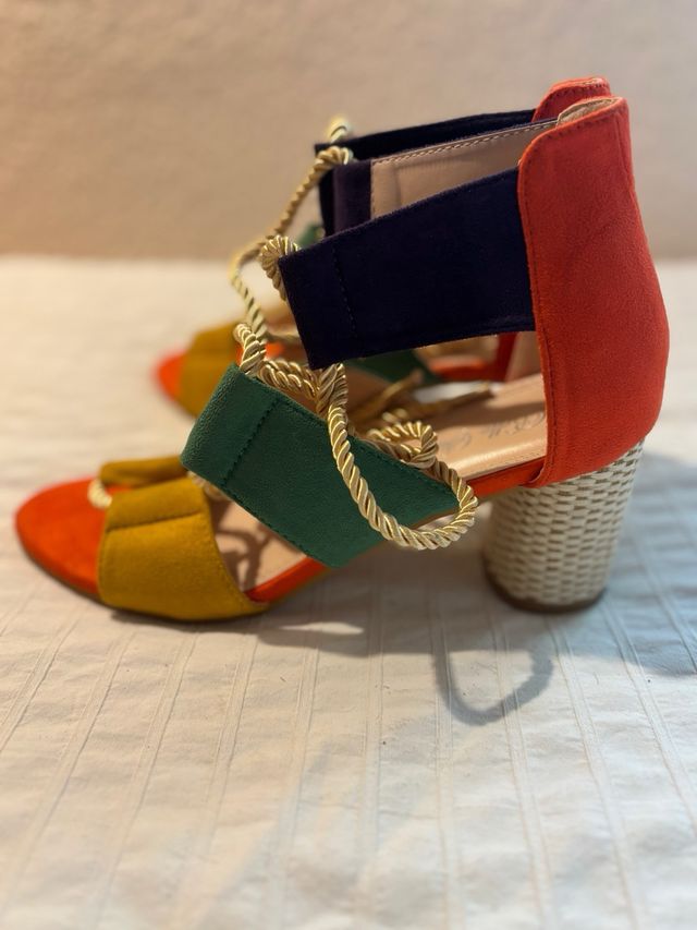 Sandalias Multicolor Talla 37