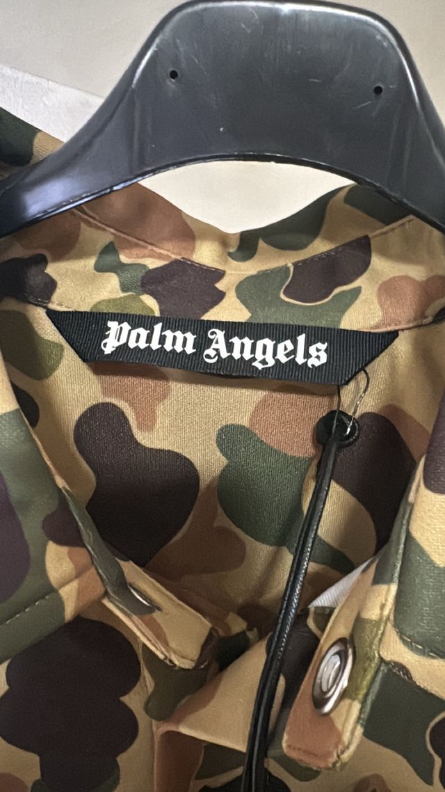Camicia Palm Angels Camouflage