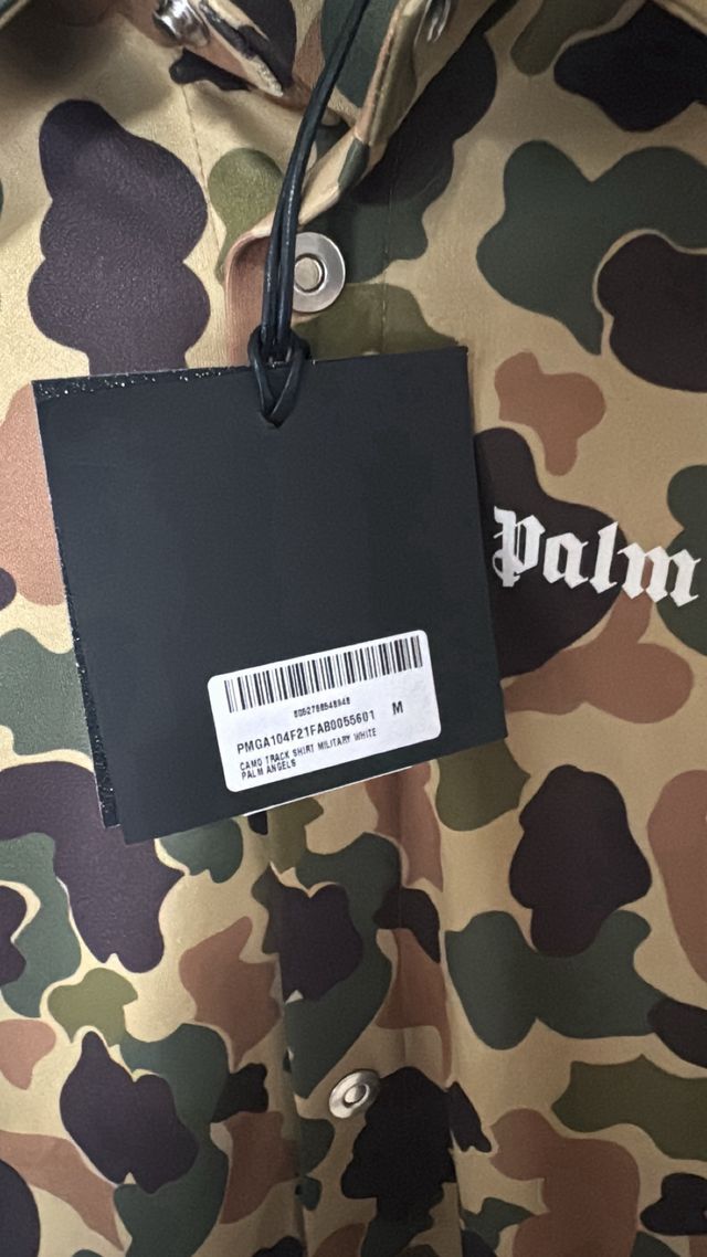 Camicia Palm Angels Camouflage