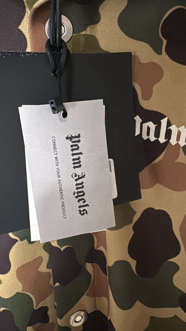 Camicia Palm Angels Camouflage