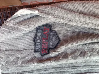 Jersey Replay Vintage Gris