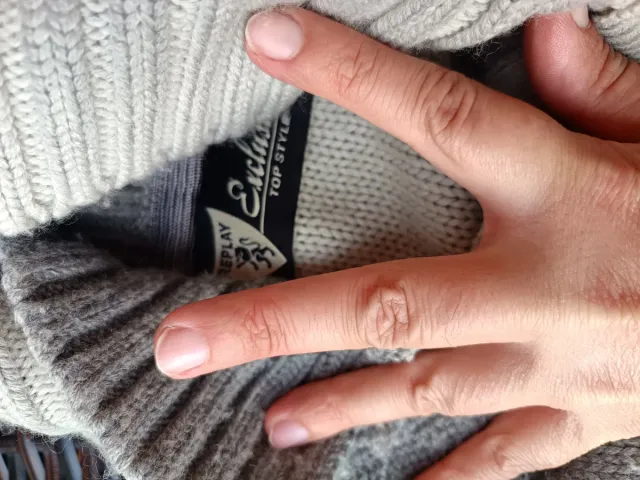 Jersey Replay Vintage Gris