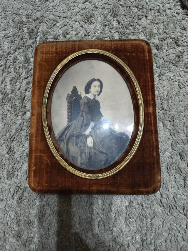 Fotografía antigua daguerrotipo