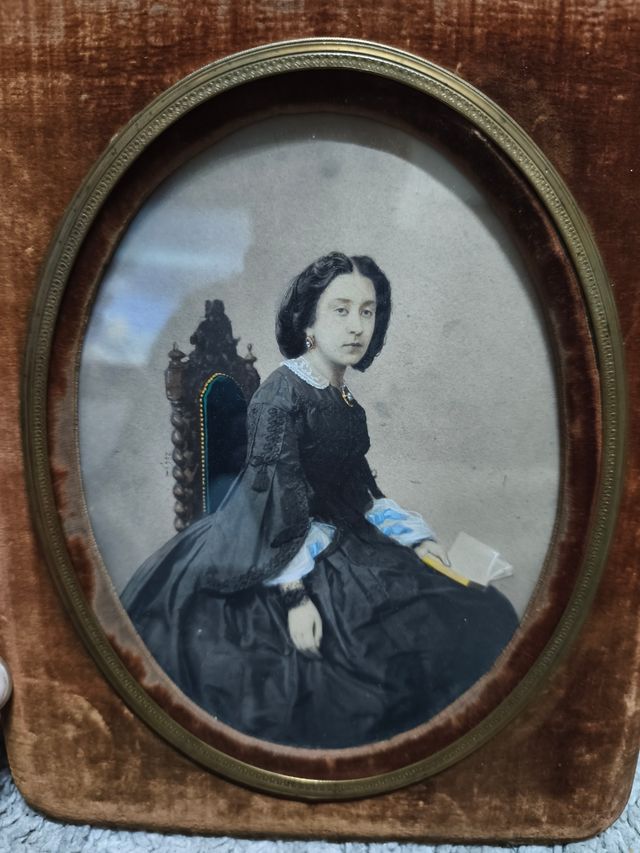 Fotografía antigua daguerrotipo