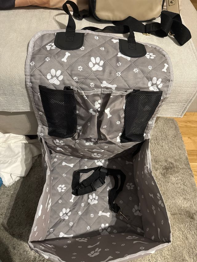 Asiento coche para perro/gato sin usar