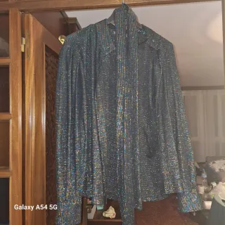 Blusa vintage brillante