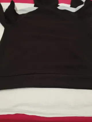 Sudadera Expediciones Norway Negra y Rosa