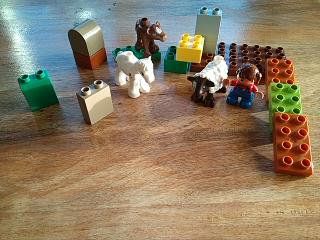 Lego Duplo Granja Animales y Bloques