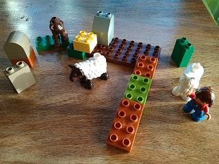 Lego Duplo Granja Animales y Bloques