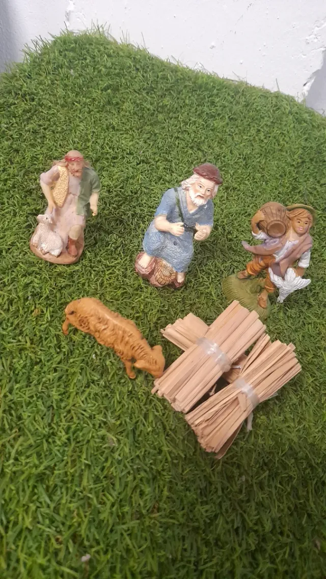 Figuras Belén Pastor y Oveja