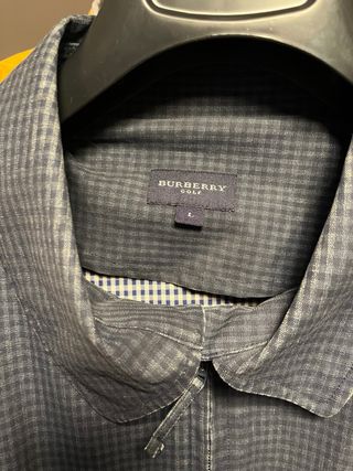 Chaqueta Burberry Cuadros Azul