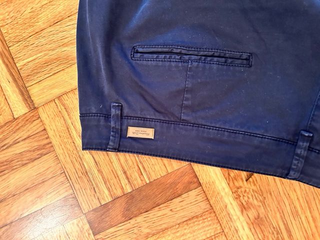 Pantalón señora Massimo Dutti azul