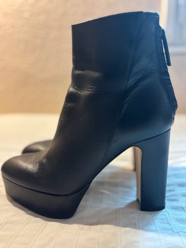 Botines Zara Negro Talla 38