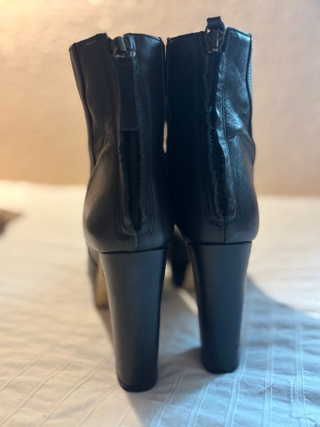 Botines Zara Negro Talla 38