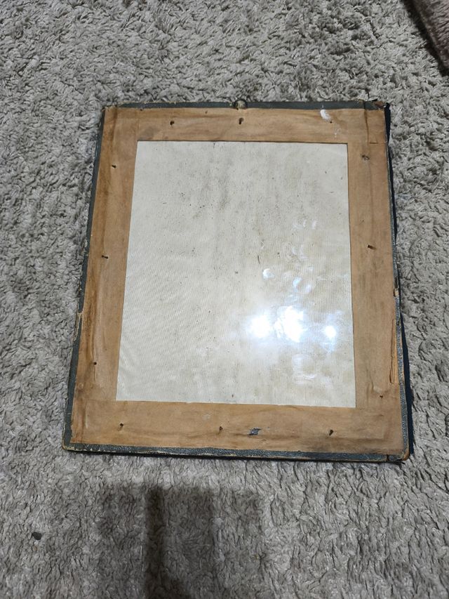 Fotografía antigua enmarcada
