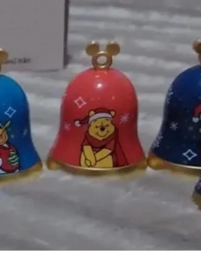 Campana Disney Winnie Pooh Roja Mickey