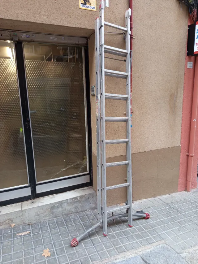 Escalera de aluminio