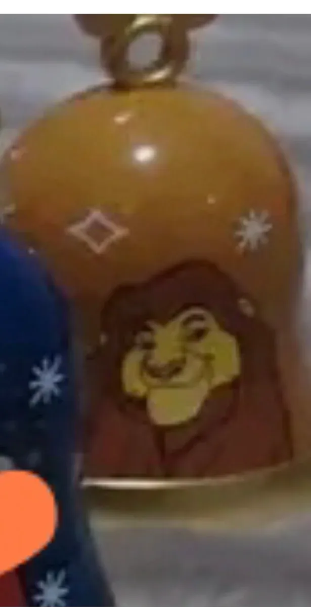 Campana decorativa Simba Disney