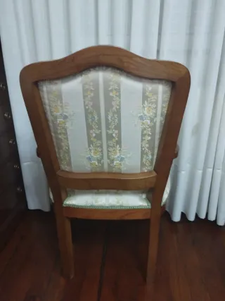 Butaca tapizada madera Monforte