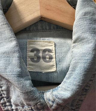 Camisa vaquera mujer T.36