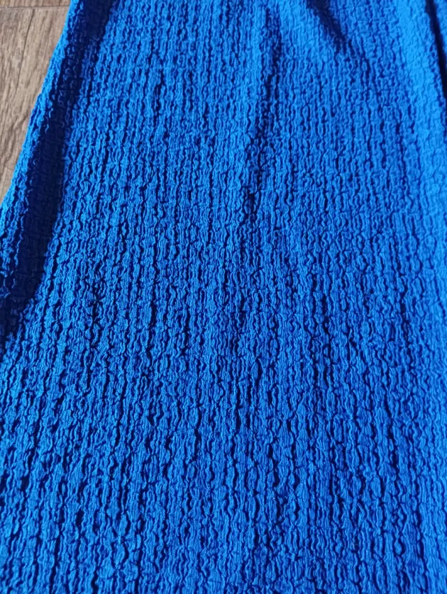 Conjunto top y pantalón azul