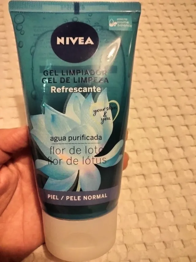 Gel Limpiador Nivea Flor de Loto