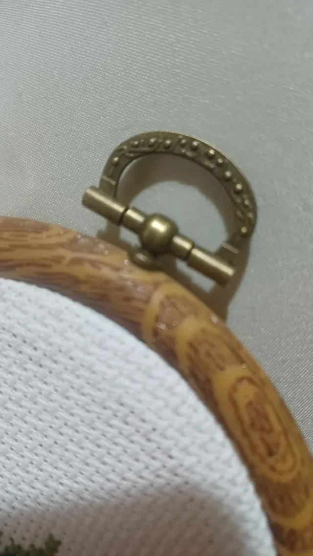 Quadretto mezzo punto rose