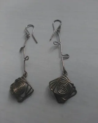 Pendientes Vintage Plata