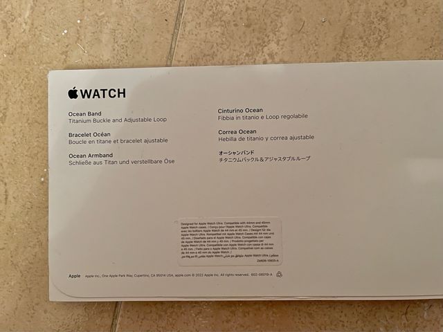 Apple Watch Ultra Titanio 49mm