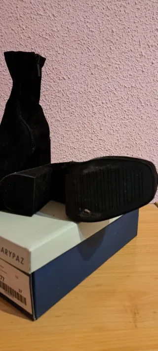 Botas de ante Plataforma Pull&Bear