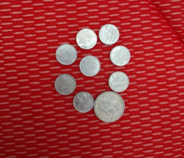 Monete spagnole e altre antiche offerte