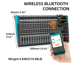 Mixer Audio 16 Canali Depusheng PA16