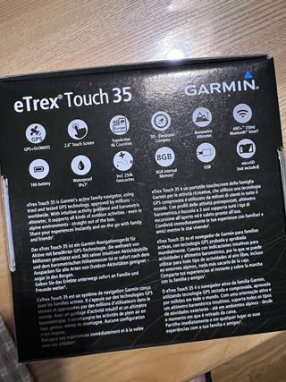 Garmin eTrex Touch 35 GPS TopoActive Europe