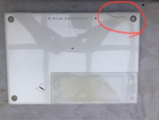 MacBook 2,1 (2006) Blanco