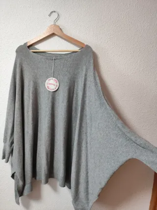 Jersey gris talla única