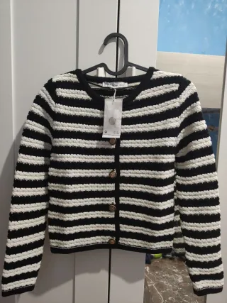 Chaqueta Mango Rayas