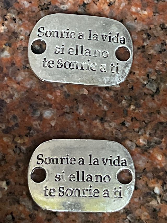 Placas Sonríe a la vida (Lote)