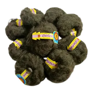 Lote 20 ovillos Mohair Visón Color Jaspeado