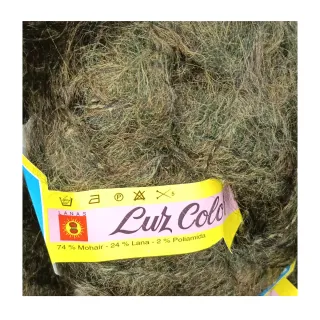 Lote 20 ovillos Mohair Visón Color Jaspeado