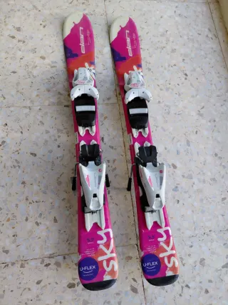 Esquís Elan Sky U-Flex 80cm Niña