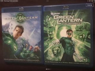 Pack Blu-ray Linterna Verde Película Animada